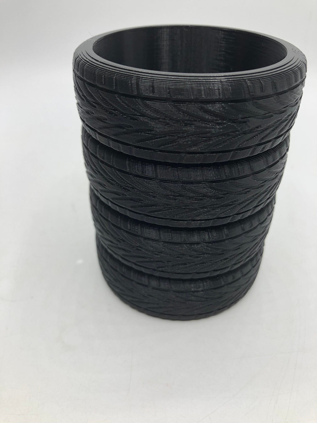 Stacked Tyres Pen Pot / Tyre Pen Holder / Mechanic Gift / Desk Tidy / Wheels Pot / Desk Organsier / Tyre Desk Tidy / Gift for Mechanics