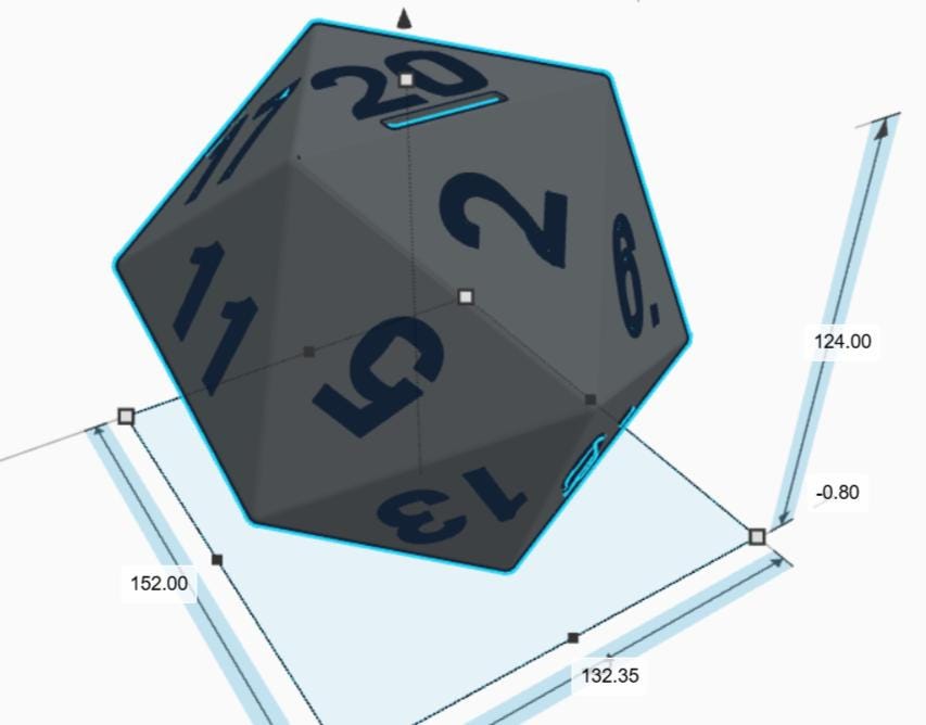 D20 Dice Moneybox, Gift for Role Playing Table Top Gamer, D20 Pot Table Top Gaming, RPG Dice Moneybox Gift, Dice Shaped Moneybox, D20 Gift