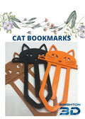 Cat Bookmark, Kitten Bookmark, Peeping Cat Bookmark, Cat Page Marker, Cat Lover Gift, Black/Ginger Cat, Under 5 Pound, Cat Stocking Filler