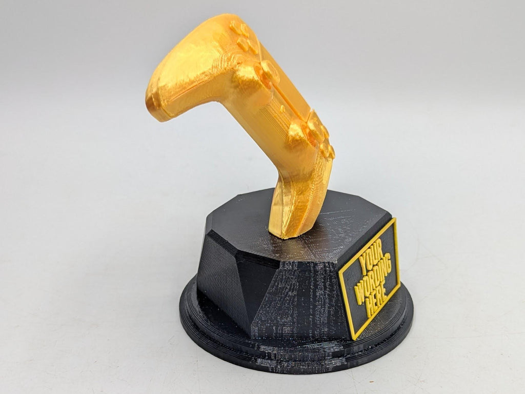 Personalised Playstation Trophy, Gamer Trophy, Playstation Award, Gift for Gamer, Gaming Night Award, Gaming Event Trophy, Gamer Birthday