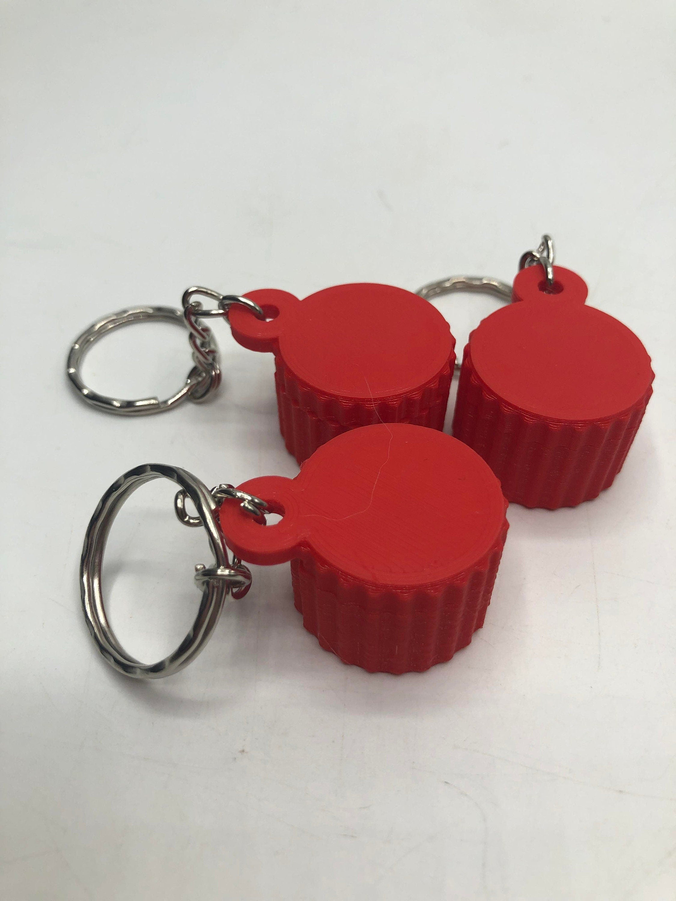 Micro SD Holder Keyring / Mini SD Card or Micro SIM Card Holder Keyring / Holds 4 Cards (Qty1) / Sd Memory Card Holder / Memory Card Keyring