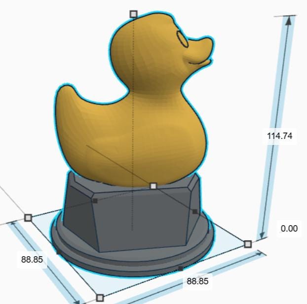 Personalised Rubber Ducky Trophy, Rubber Duck Fun Trophy, Rubber Duck Lover Gift, Rubber Duck Award, Duck Trophy, Custom Duck Lover Gift