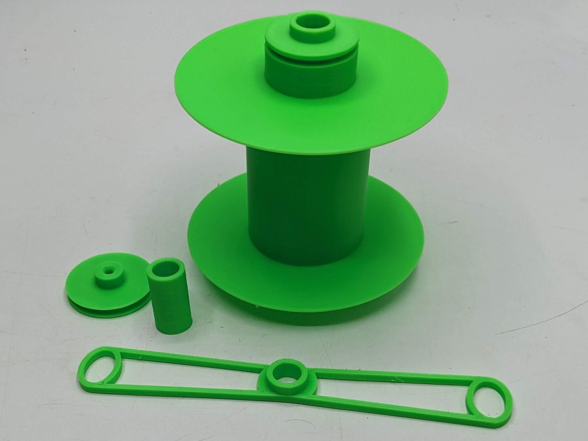 EEW 6.0 Lace Flyer Set (Qty: 1) - Bobbin, Bearings, Flyer Support & Pulley for EEW 6.0 / EEW 6.0 Accessories Set / Eew Spinning Wheel Set