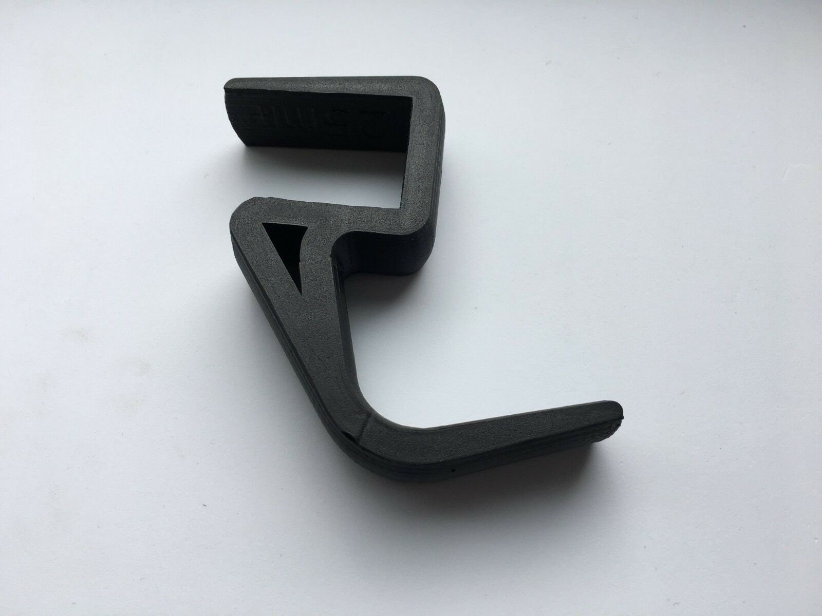 Headphone or Headset Hanger / Holder / Hook - Any Custom Shelf Size - Ikea LACK / Shelf Headphone Holder / Headphone Storage