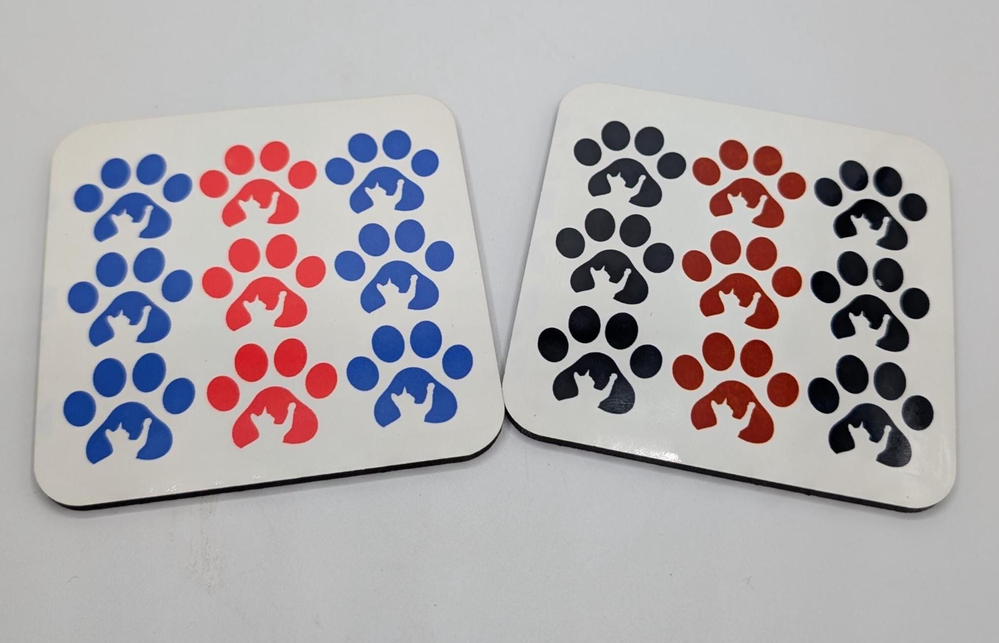 Cat Paw Print Coaster, Cat Lover Gift, Cat Mum Gift, Cat Dad Gift, Animal Coaster, Kitten Owner Gift, Gift for Cat Owner, Cat Paw Shape