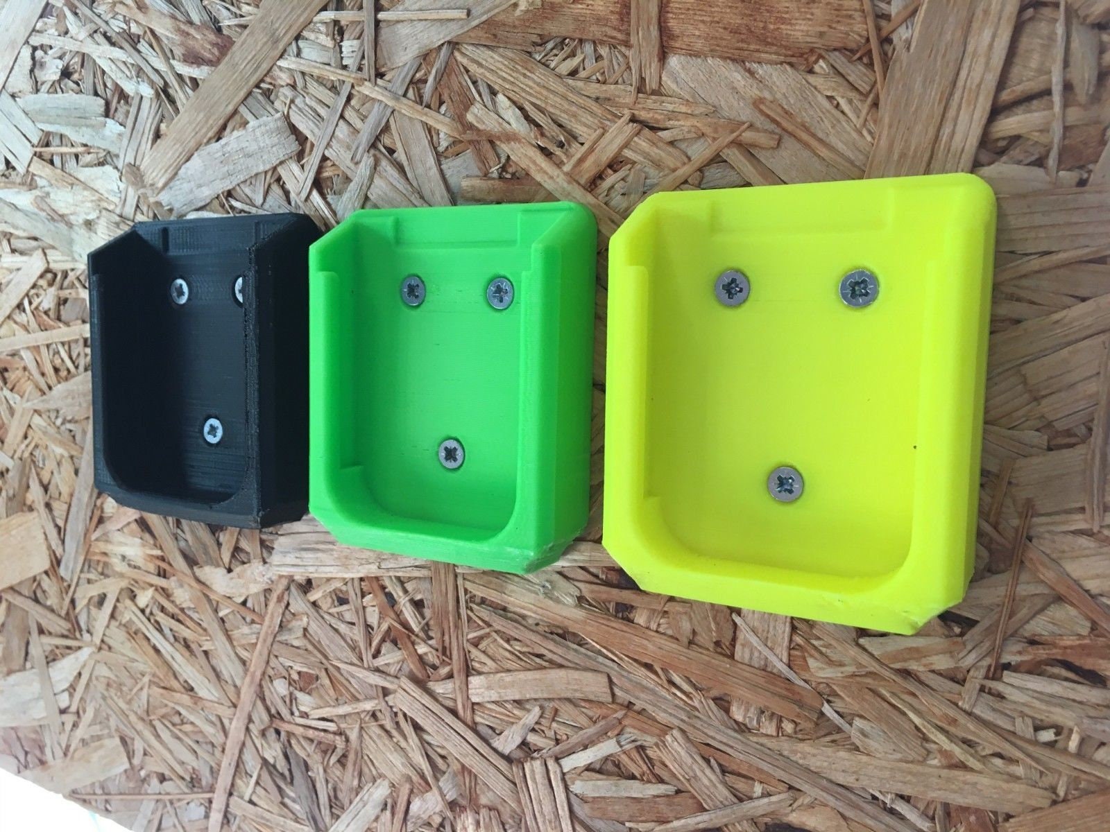 Makita 18v Battery Compatible Battery Storage Holder / Mount for the Shed, Van or Workshop