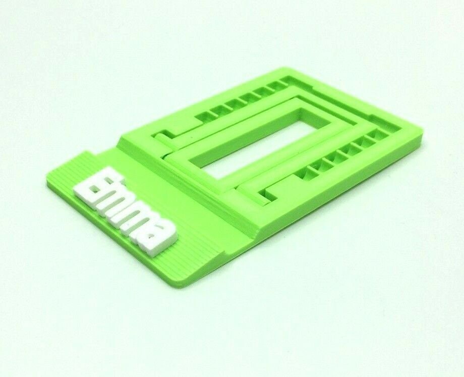 Personalised Universal Mobile Phone Holder / Adjustable Folding Desk Stand / Phone Holder / Personalised Gift / Phone Stand / Accessory