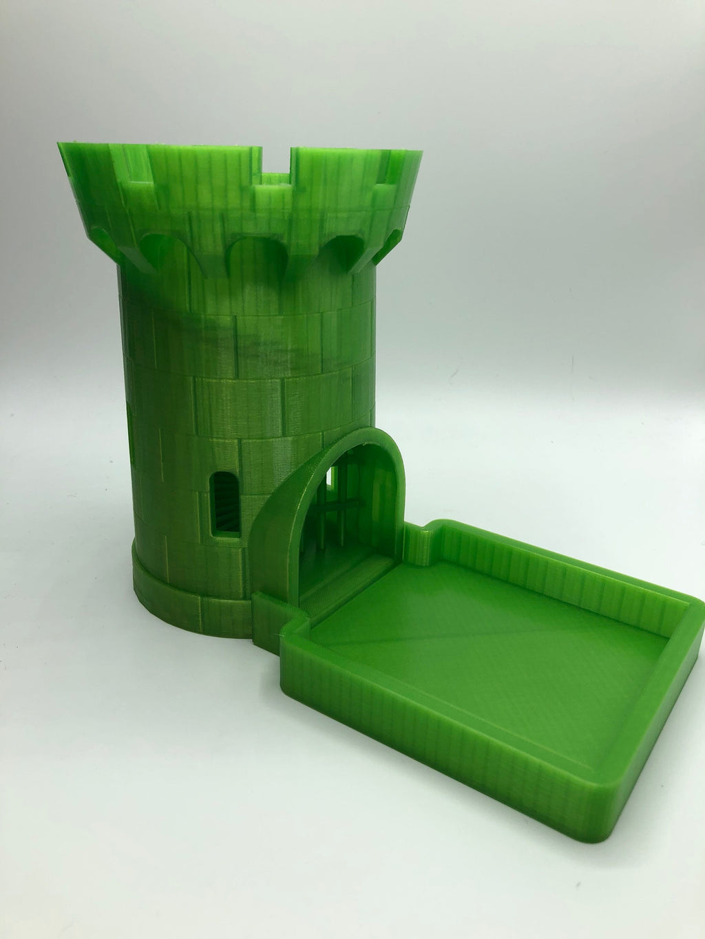 Castle Dice Tower for Traditional & Role Playing Table Dice Games, Dice Gaming