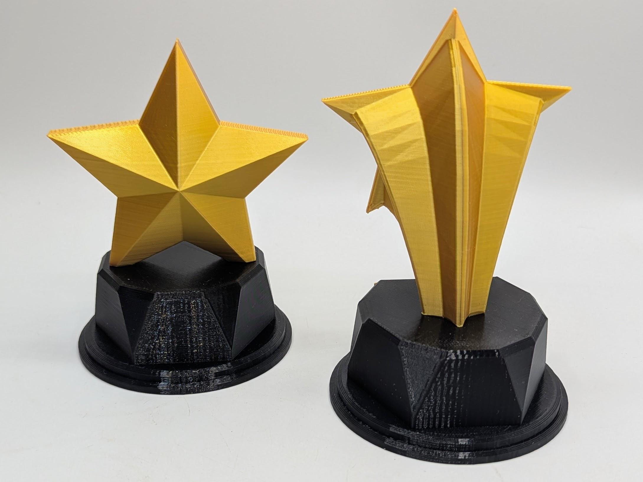 Personalised Star Trophy, Shooting Star Award, Star Joke Gift, Custom Trophy Award, Star Shaped Gift, Star Of The Month Award, Biggest Star