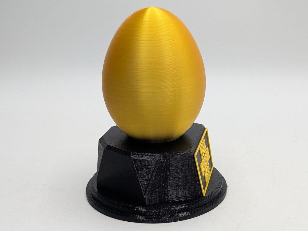 Personalised Golden Egg Trophy, Good Egg Award, Best Employee Award, Office Trophy, Custom Trophy, Golden Goose Egg Award, Eggcellence