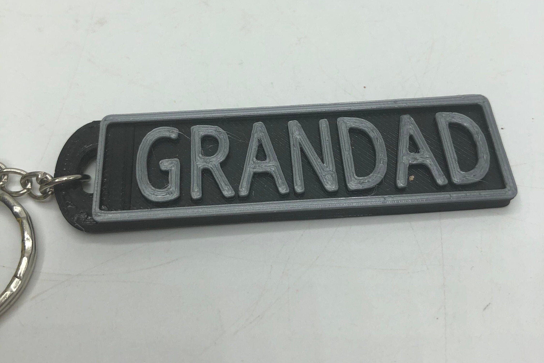 Personalised Number Plate Keyring / Gift for Father's Day / Best Dad Keyring / Grandad Keyring / Dads Taxi / No 1 Dad Keyring / Gift for Dad