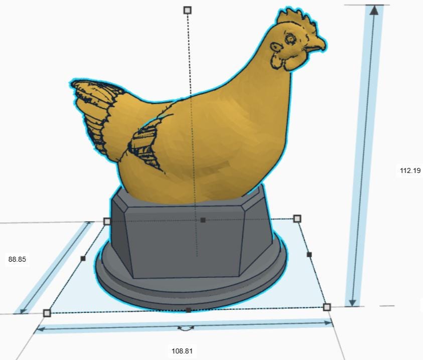 Personalised Chicken Trophy, Farmer Award Trophy, Gift for Chicken Lover, Custom Trophy Gift, Chicken Award Gift, Office Trophy, AnimalLover