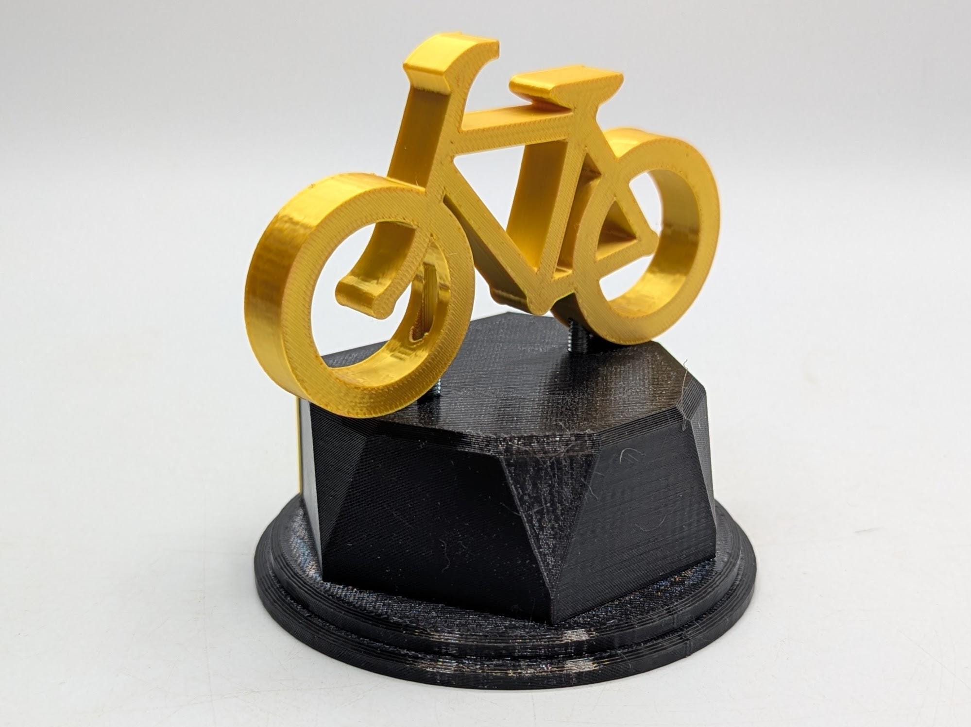 Personalised Cycling Trophy, Cyclist Gift, Bike Trophy, Road Cyclist Award, Custom Trophy, Office Trophy, Cycling Lover, Cycling Competition