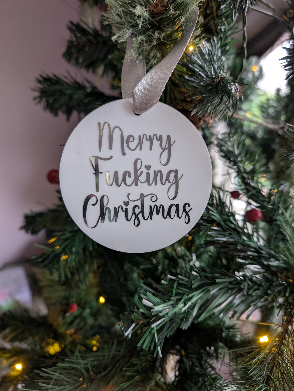 Funny Rude Baubles / Offensive Baubles / Sweary Baubles / Rude Christmas Baubles / Adult Baubles / Offensive Baubles / Joke Baubles / Bauble