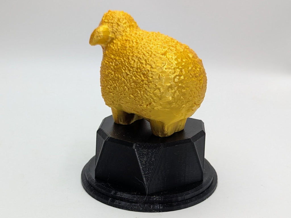 Personalised Sheep Trophy, Farmer Sheep Award, Gift for Sheep Lover, Custom Trophy Gift, Sheep Award Gift, Office Trophy, Animal Lover Award