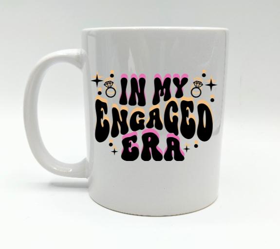 Engaged Era Mug, Engagement Gift, Soon To Be Mrs, Best Friend Engaged, Fiancee Present, Fiance Present, She Said Yes Gift, Engagment Mug