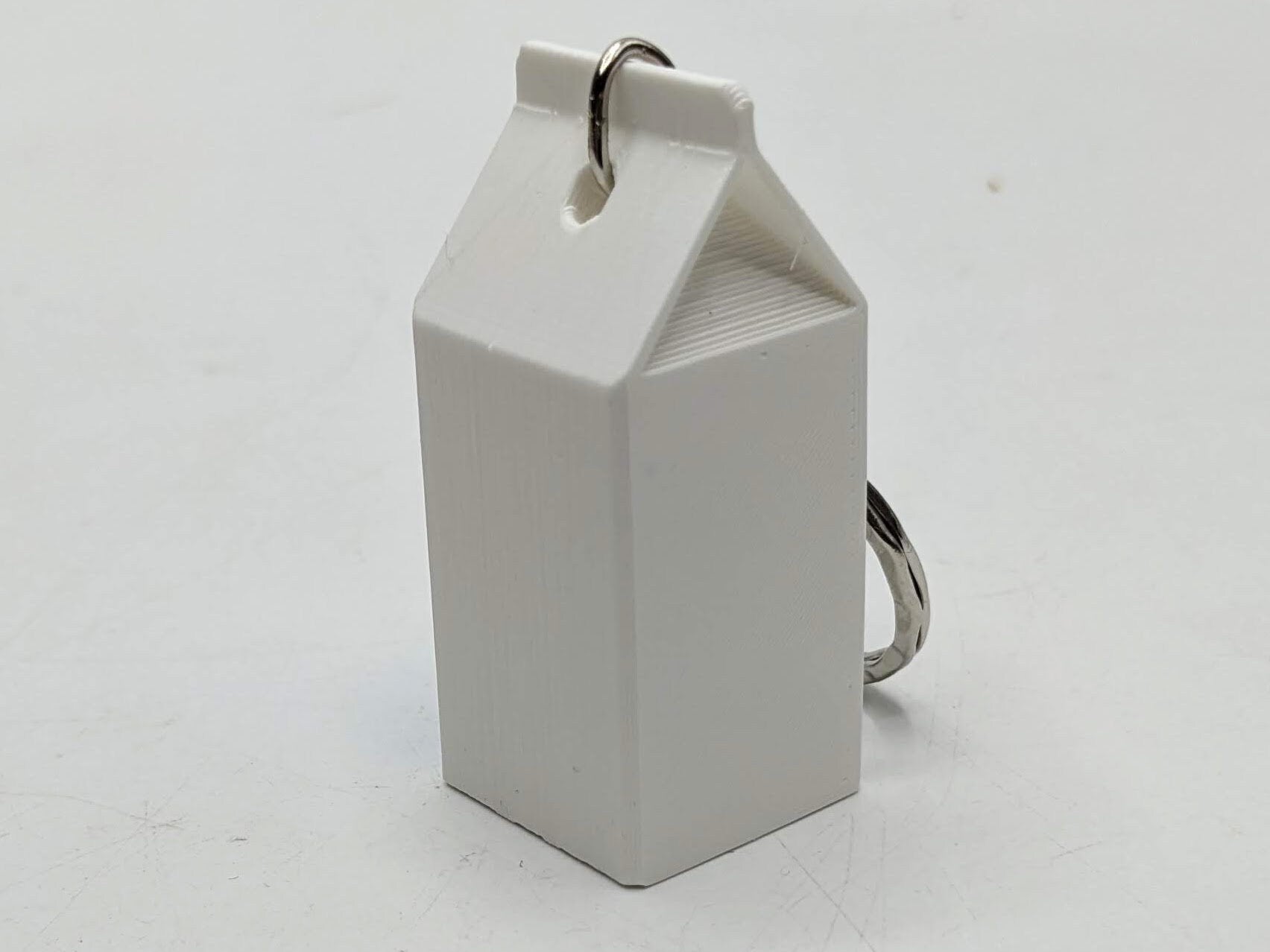 Milk Carton Keyring, Milk Lover Gift, Farmer Gift, Food Keyring Gift, Milk Carton Keychain, Milk Novelty Gift, Milk Carton, Dairy Keyring