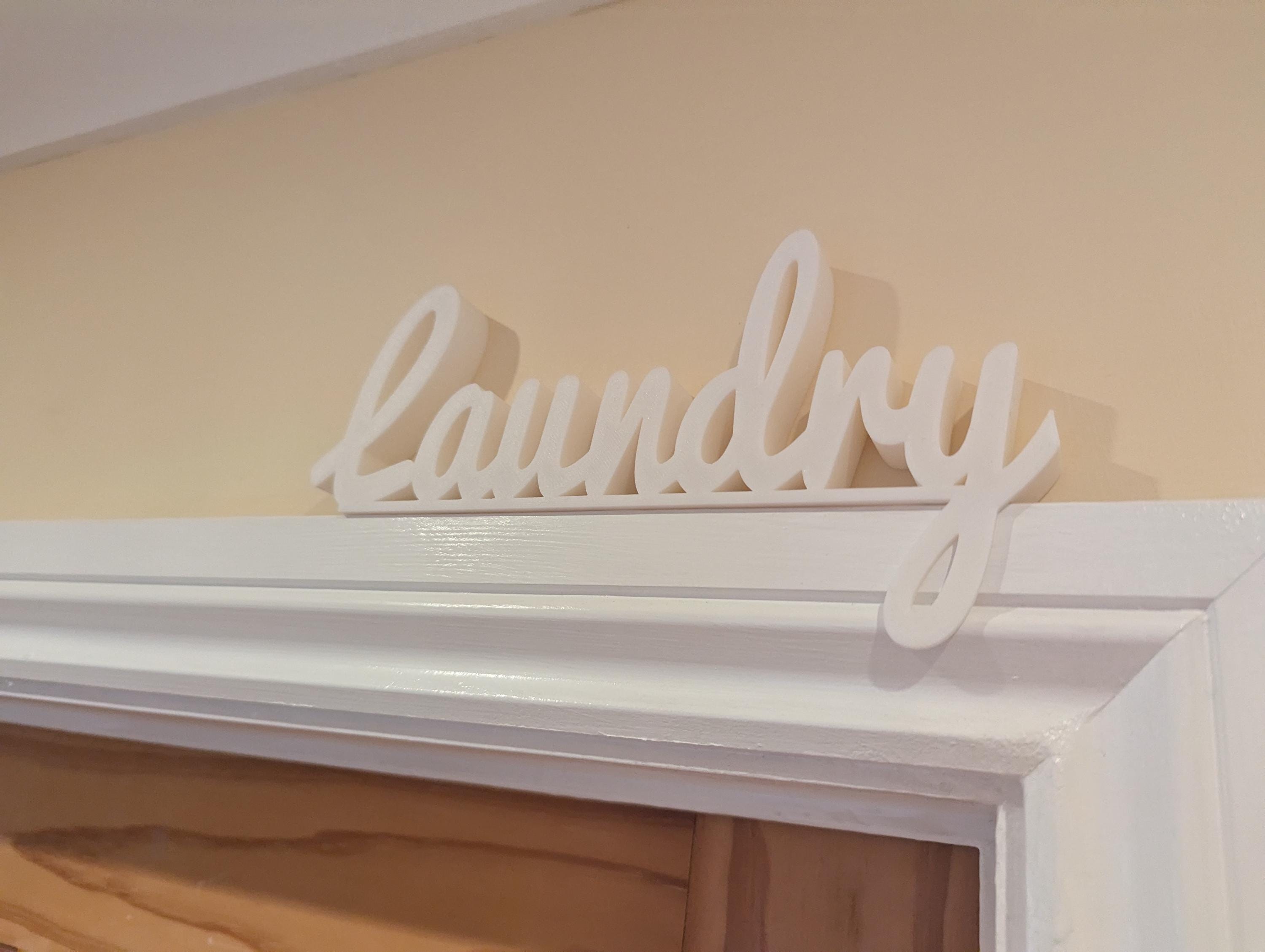Laundry Door Sign, Laundry Sign, Door Topper, Custom Door Sign, Laundry Room Sign, Above Door Sign, Quirky Door Sign, Washing Sign, Laundry