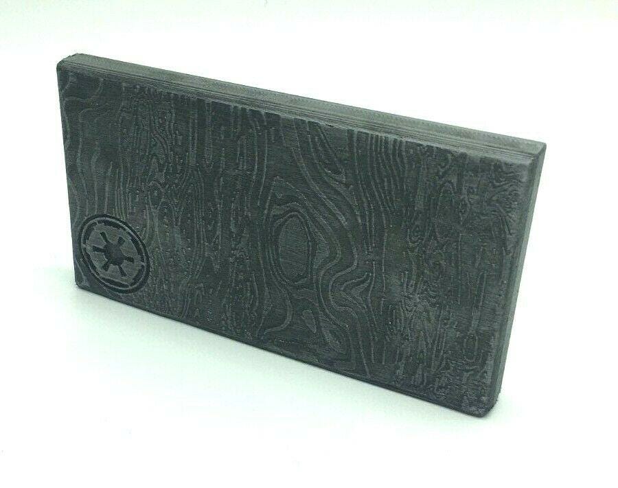 Beskar Steel Ingot Replica Prop - Weighted and Hand Finished (x1 / Beskar Replica Weighted Prop Gift / Beskar Gift Replica / Replica Beskar