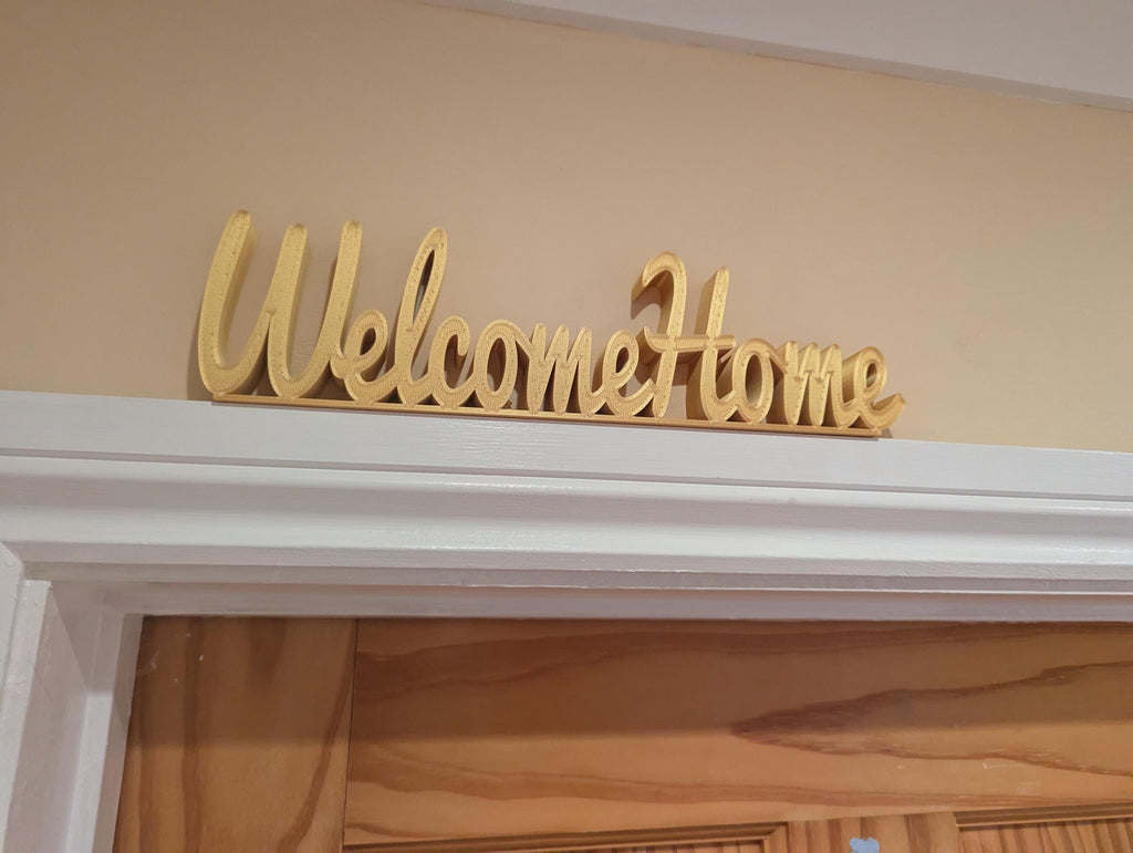 Welcome Home Door Sign, Hallway Door Sign, Door Topper, Custom Door Sign, Above Door Sign, Quirky Door Sign, New Home Sign, First Home Sign