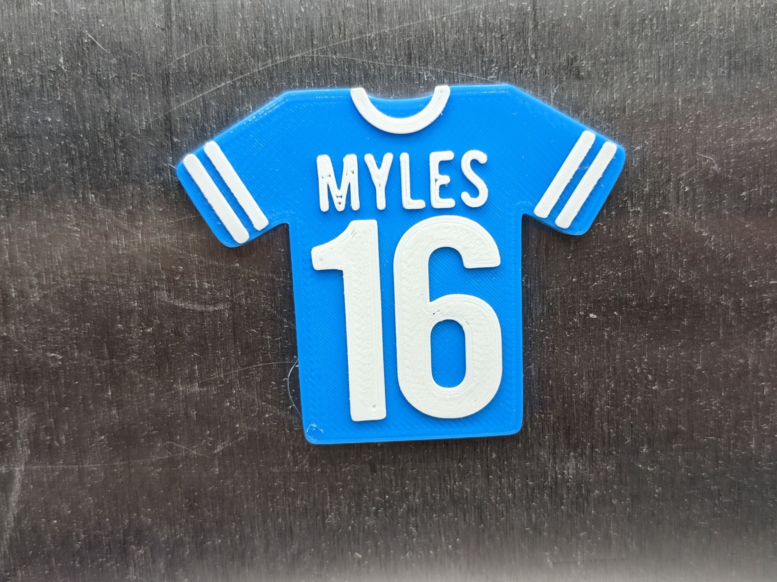 Personalised Football Shirt Magnet / Soccer Magnet / Football Party Bag Fillers / Football Team Magnets / Football Gift / Football Favour