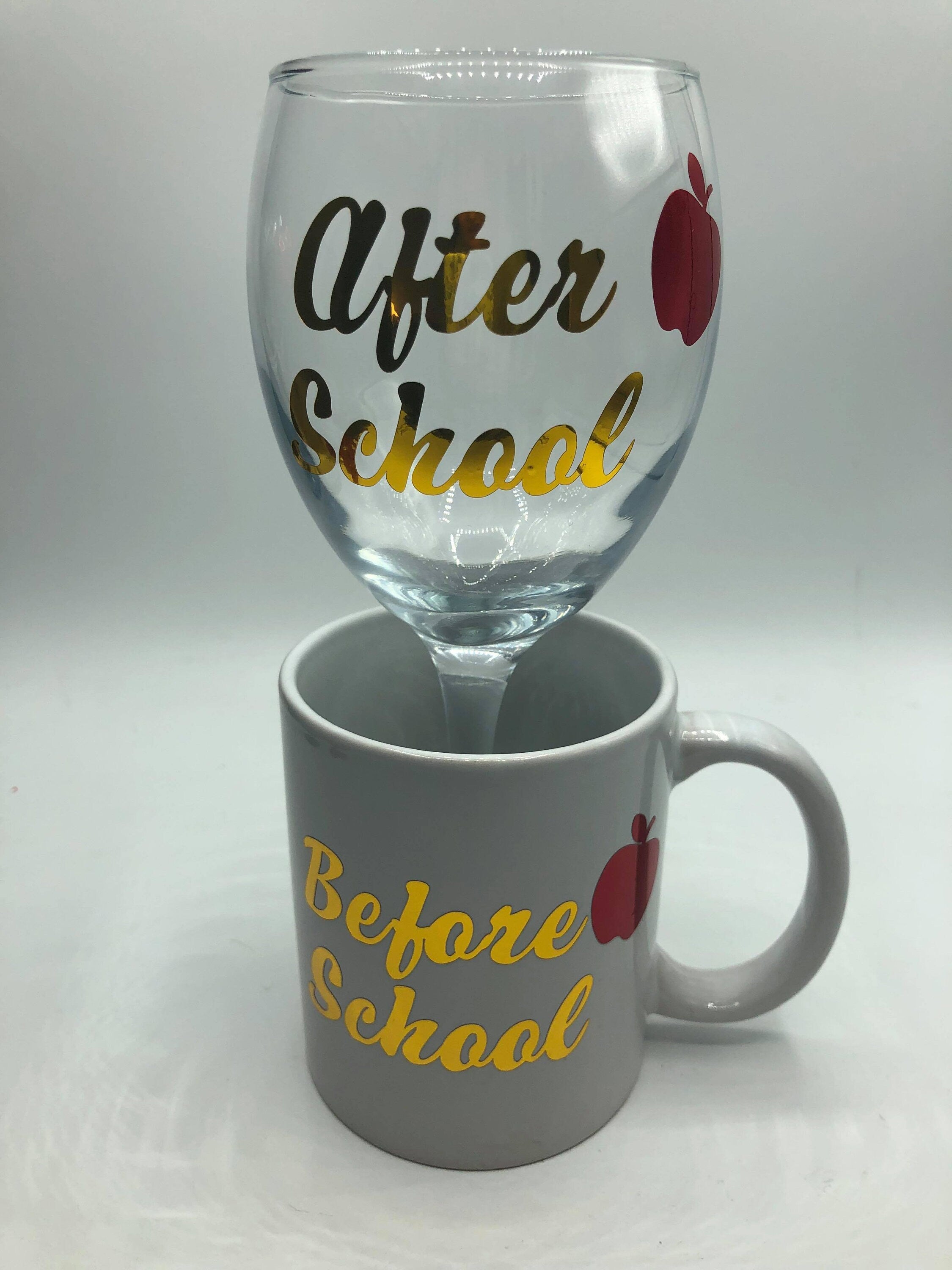 Teachers Gift Set / Before School / After School / End of Year School Leavers Gift for a Teacher / Gift for Work Colleague / Gift for Friend