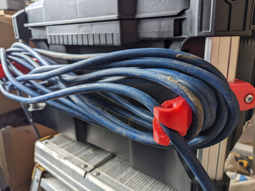 Milwaukee Packout Cable Tidy / Extension Lead Storage Corner Rail System