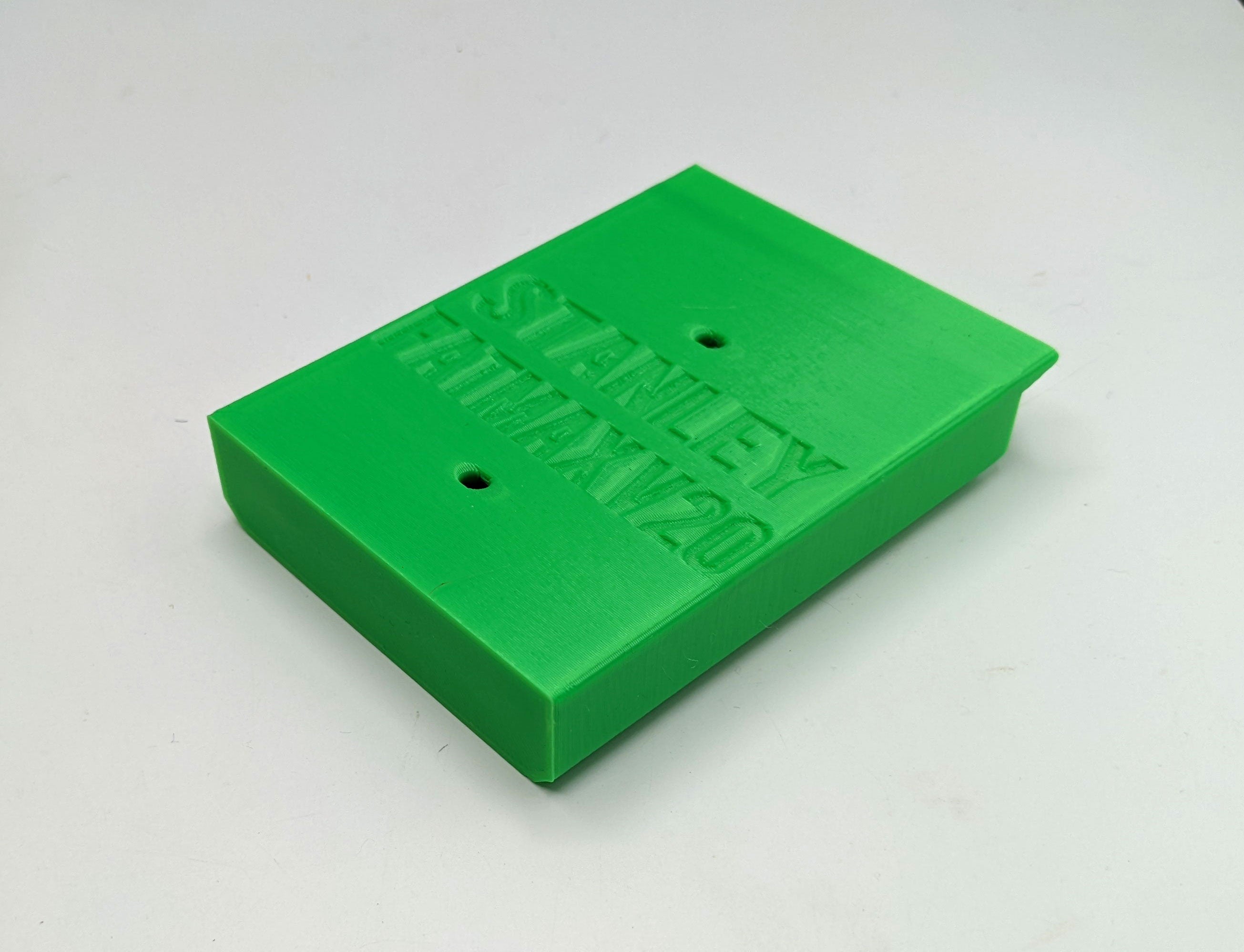 Stanley Fatmax V20 18v Batteries -Wall or Undershelf +Colour Choice / Battery Holder for Stanley Fatmax V20 18v Batteries / Battery Mount