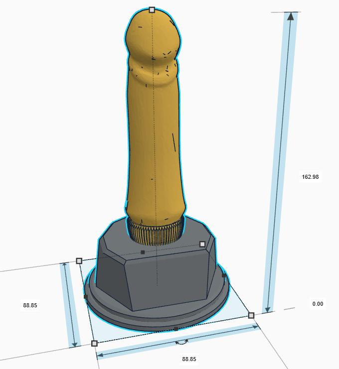 Personalised Dildo Trophy, Custom Trophy Gift, Biggest Dildo Award, Dildo Gift, Dildo Shaped Gift, Dildo Award Trophy, Joke Dildo Award Gift