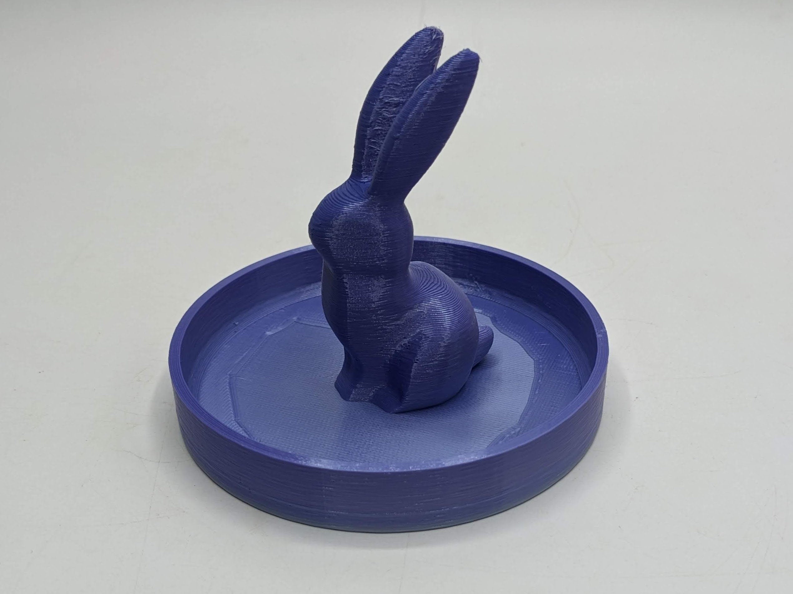 Bunny Rabbit Trinket Dish / Rabbit Ring Stand Jewellery Holder / Trinket Rings Dish /  Rabbit Ring Stand / Trinket Dish Ring Holder / Gift