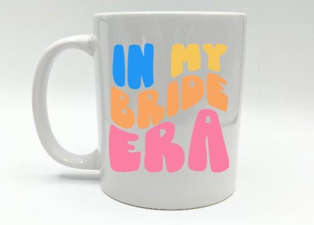 Bride Era Mug, Wedding Gift, Soon To Be Mrs, Best Friend Engaged, Fiancee Present, She Said Yes Gift, Engagment Mug, Gift for Bride Mug