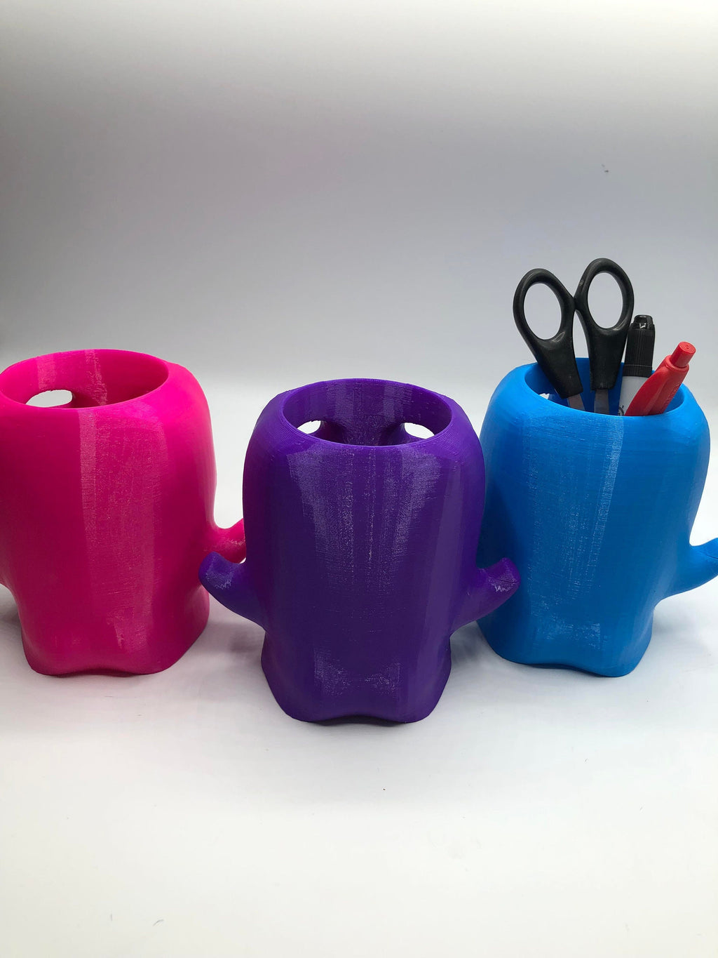 Halloween Monster Pen Pot, Makeup Brush Holder, Monster Desk Buddy, Monster Storage Pot, Halloween Pen Pot, Halloween Storage Pot Gift