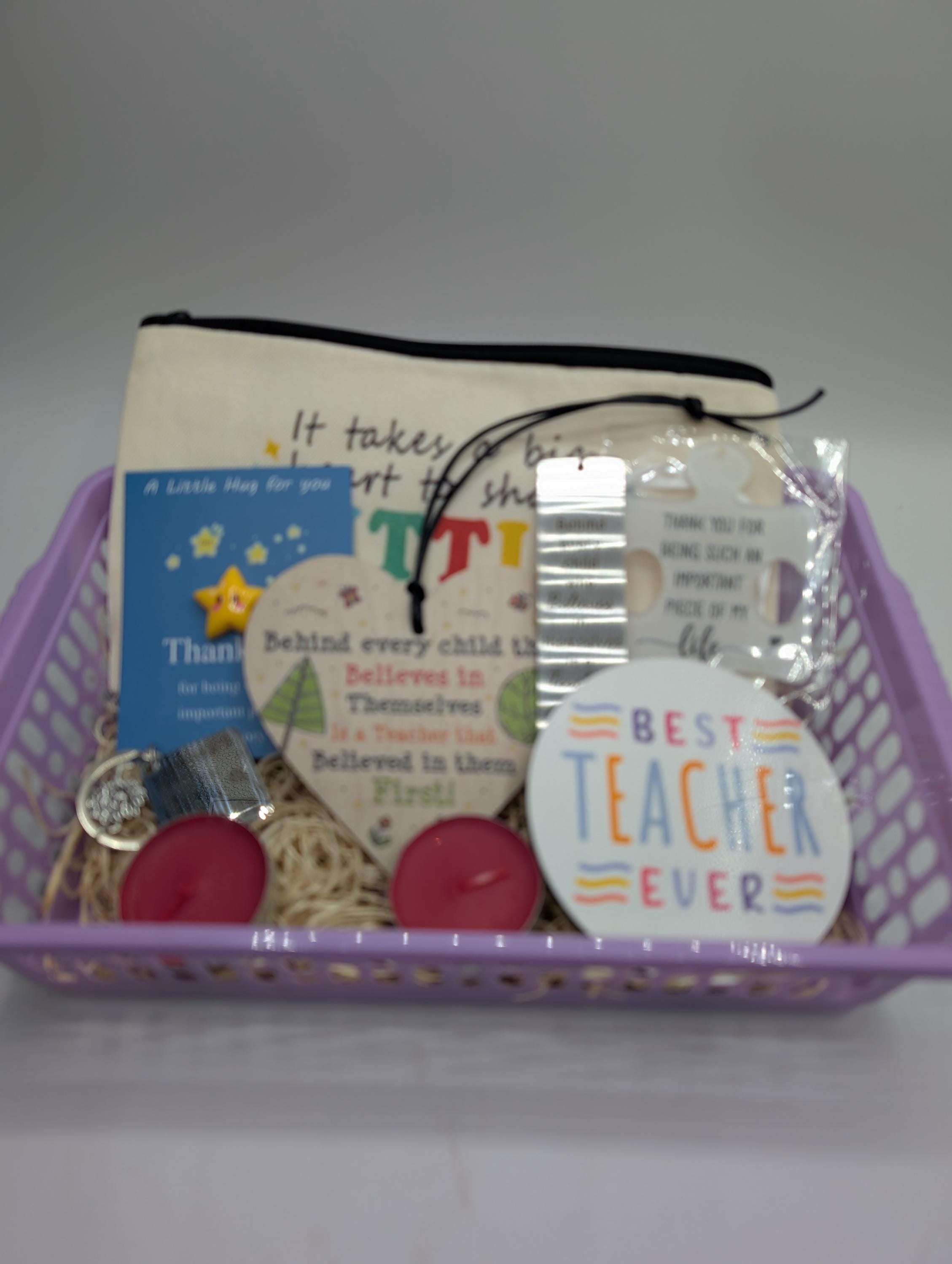 Teacher Appreciation Gift Basket, Thank You Teacher Gift, Nursery Teacher Hamper, End of Term Gift, Special Teacher Basket, Teacher Hamper