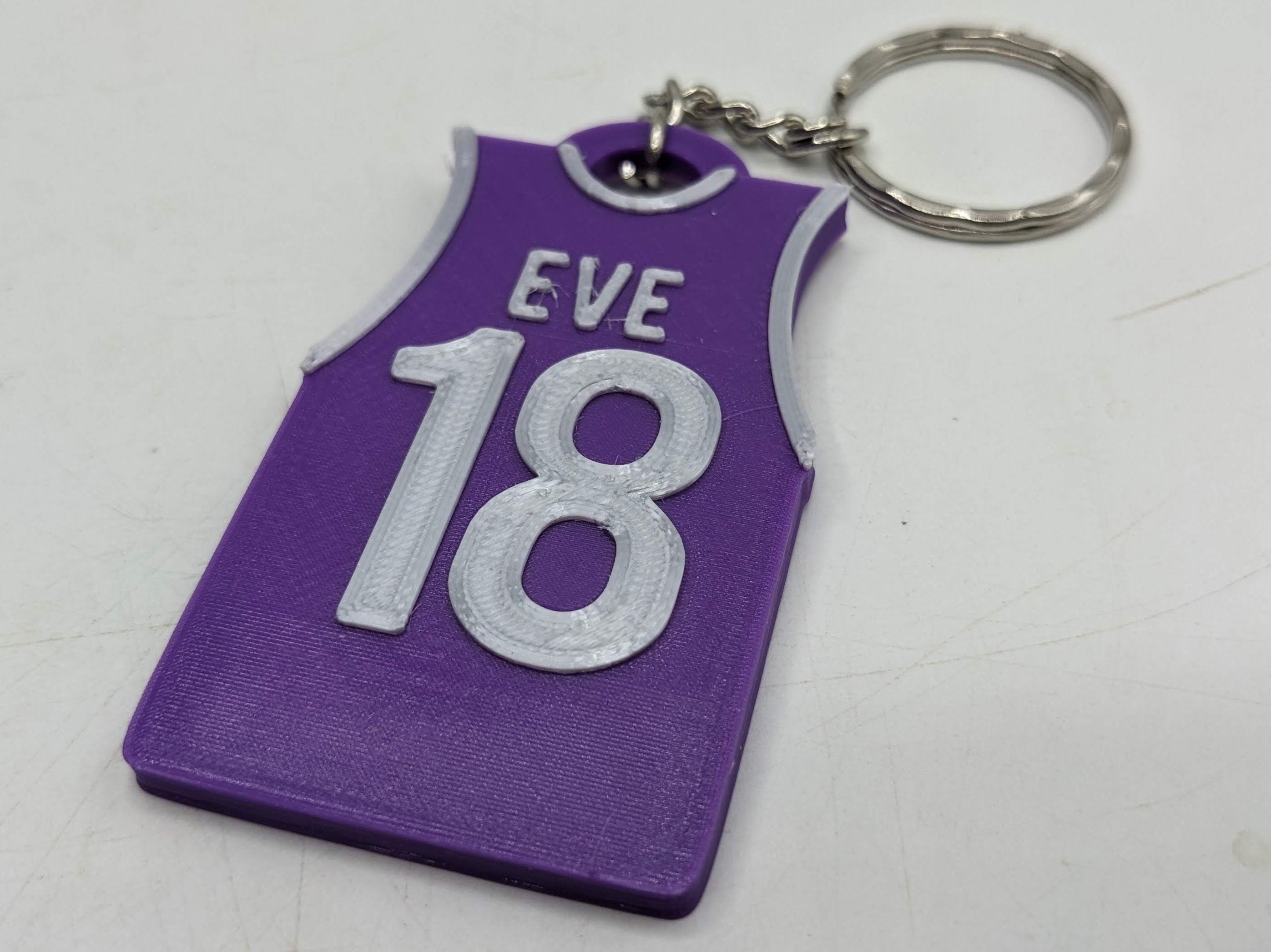 Personalised Basketball Shirt Keyring / Basketball Keyring / Basketball Party Bag Fillers / Basketball Team Bag Tags / Basketball Gift