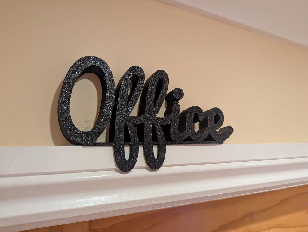 Office Door Sign, Home Office Door Sign, Office Door Topper, Room Door Sign, Custom Door Sign, The Office Sign, Office Art, Office Wall Sign
