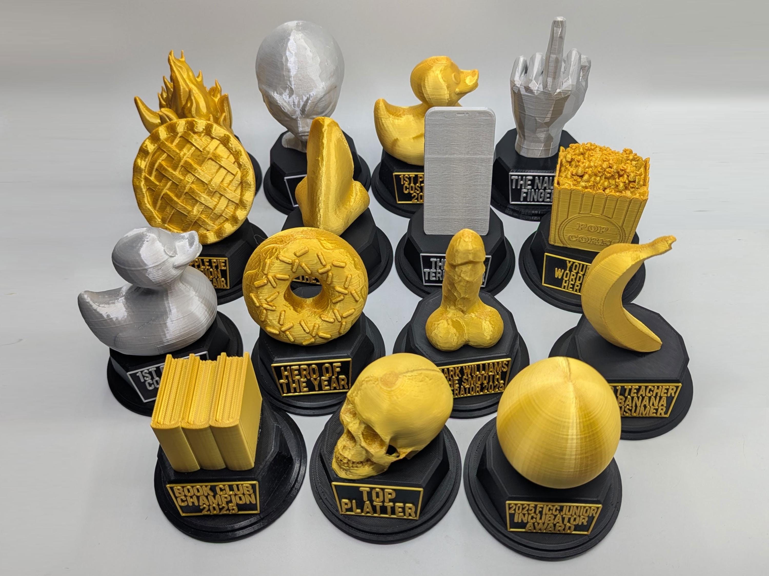 Personalised Custom Trophy, Design Your Own Trophy, Fun Office Award, Friend Trophy Award,  Your Custom Trophy Gift, Trophy Designed By You