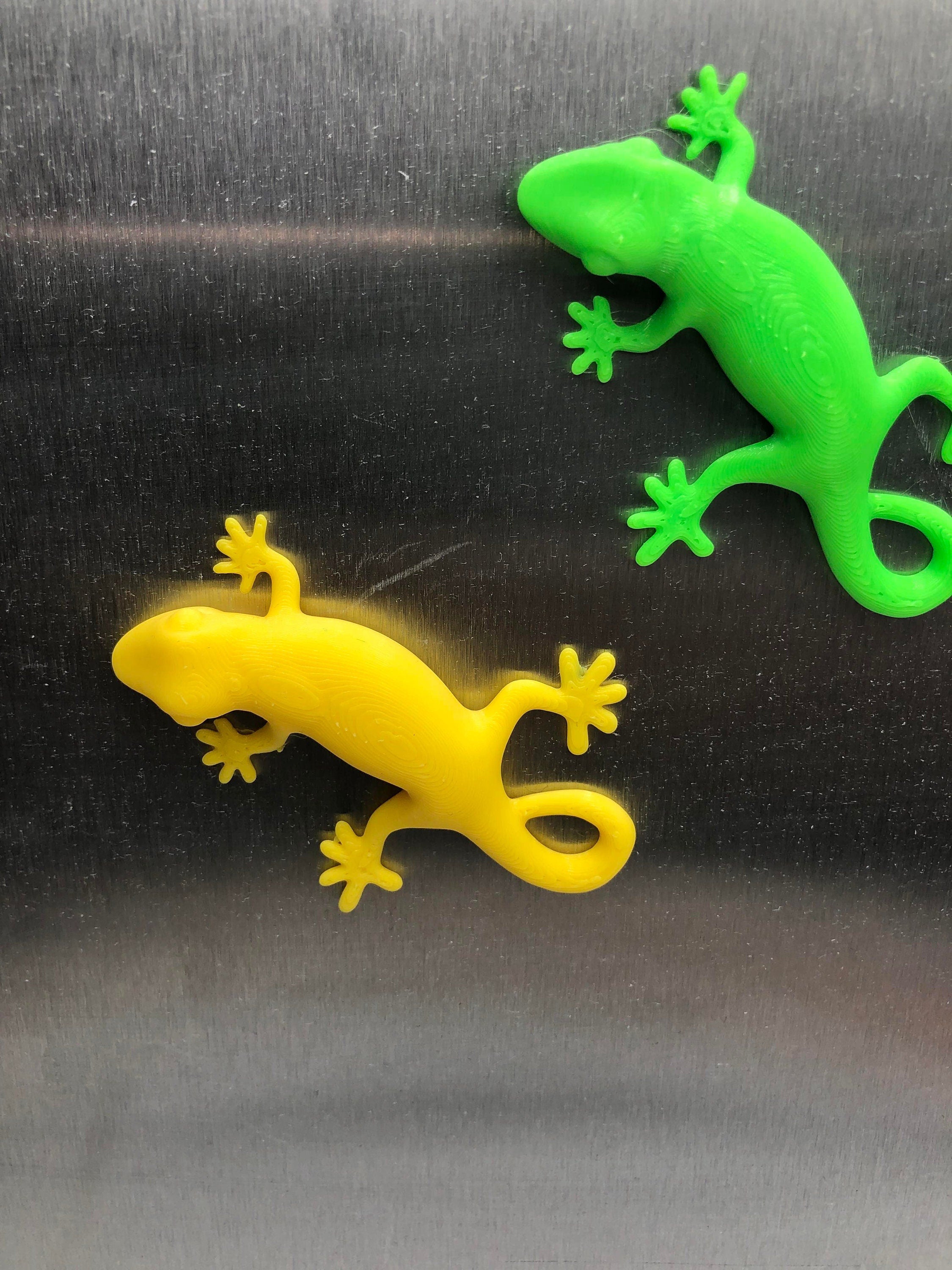 Gecko Magnet, Lizard Magnet, Gecko Shaped Fridge Magnet, Lizard Shaped Fridge Magnet, Gecko Gift, Lizard Gift. Novelty Fridge Magnet, Gecko