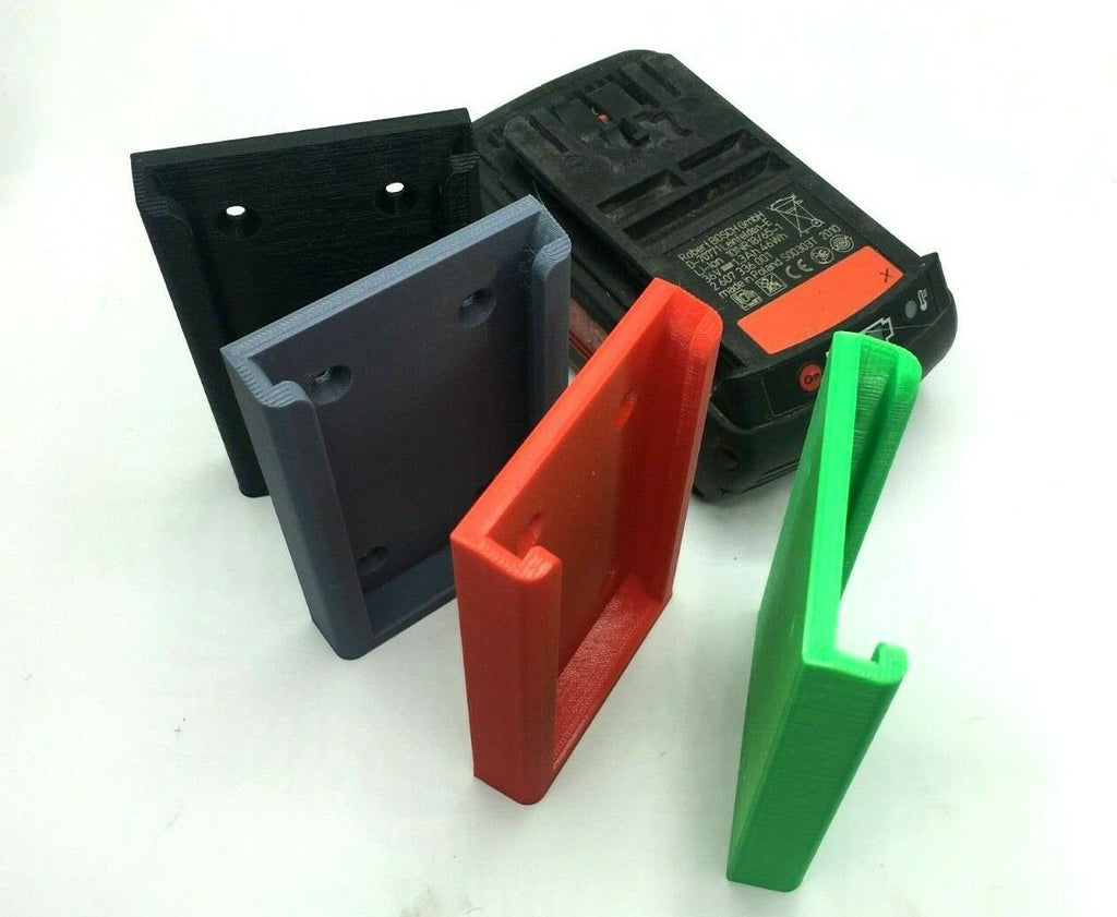 BOSCH 36V BATTERY MOUNT Battery Storage Holder for Shed / Van / Workshop (Qty:1) / Storage Tool Holder Bosch 36V Battery