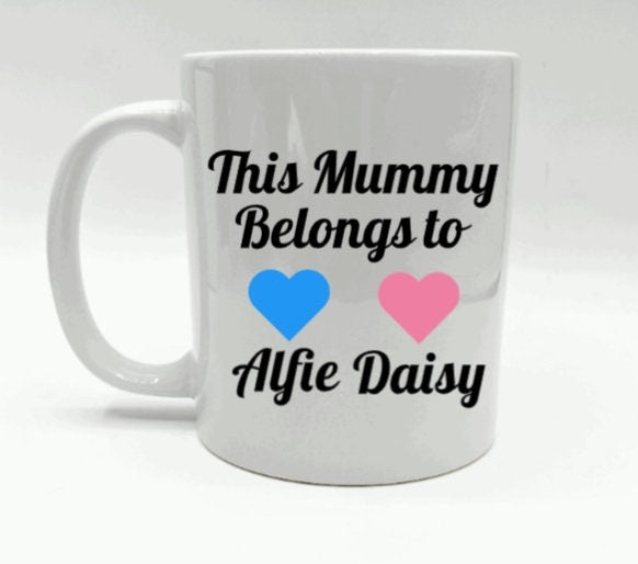 Mother's Day Mug / This Mummy Belongs to Mug / This Mum Belongs to Mug / Gift for Mum / Gift for Mummy / Mummy Gift from Kids / Personalised