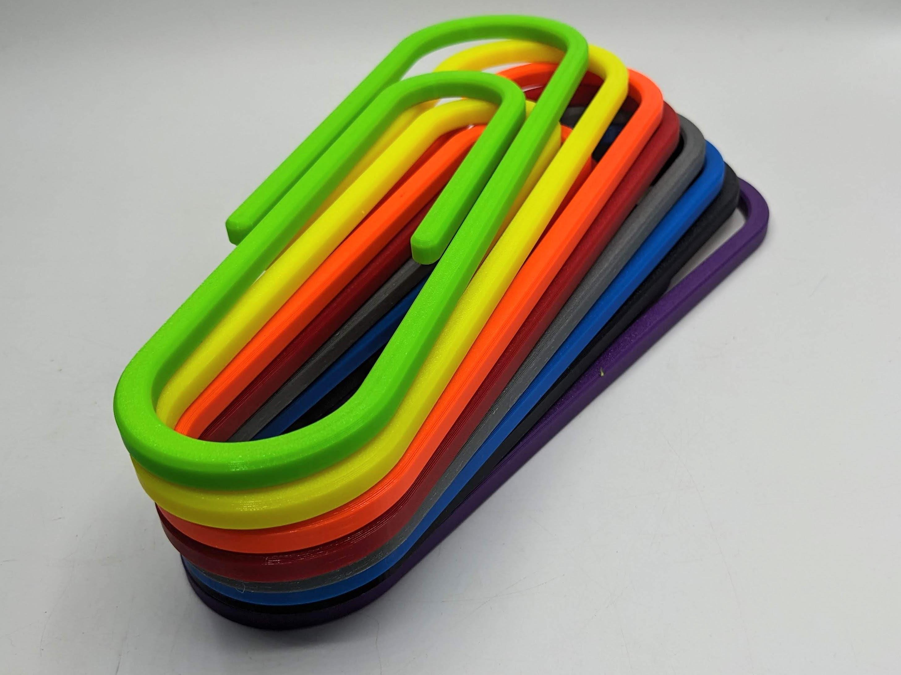 Giant Paperclip / Oversized Paperclip / Big Paperclip / Stationery Paperclip / Novelty Office Stationery / Office Supplies / Paperclip Tidy
