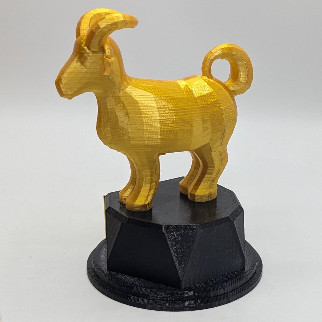 Personalised Goat Trophy, Farmer Award Trophy, Gift for Goat Lover, Custom Trophy Gift, Old Goat Award, Office Trophy, Animal Lover Trophy