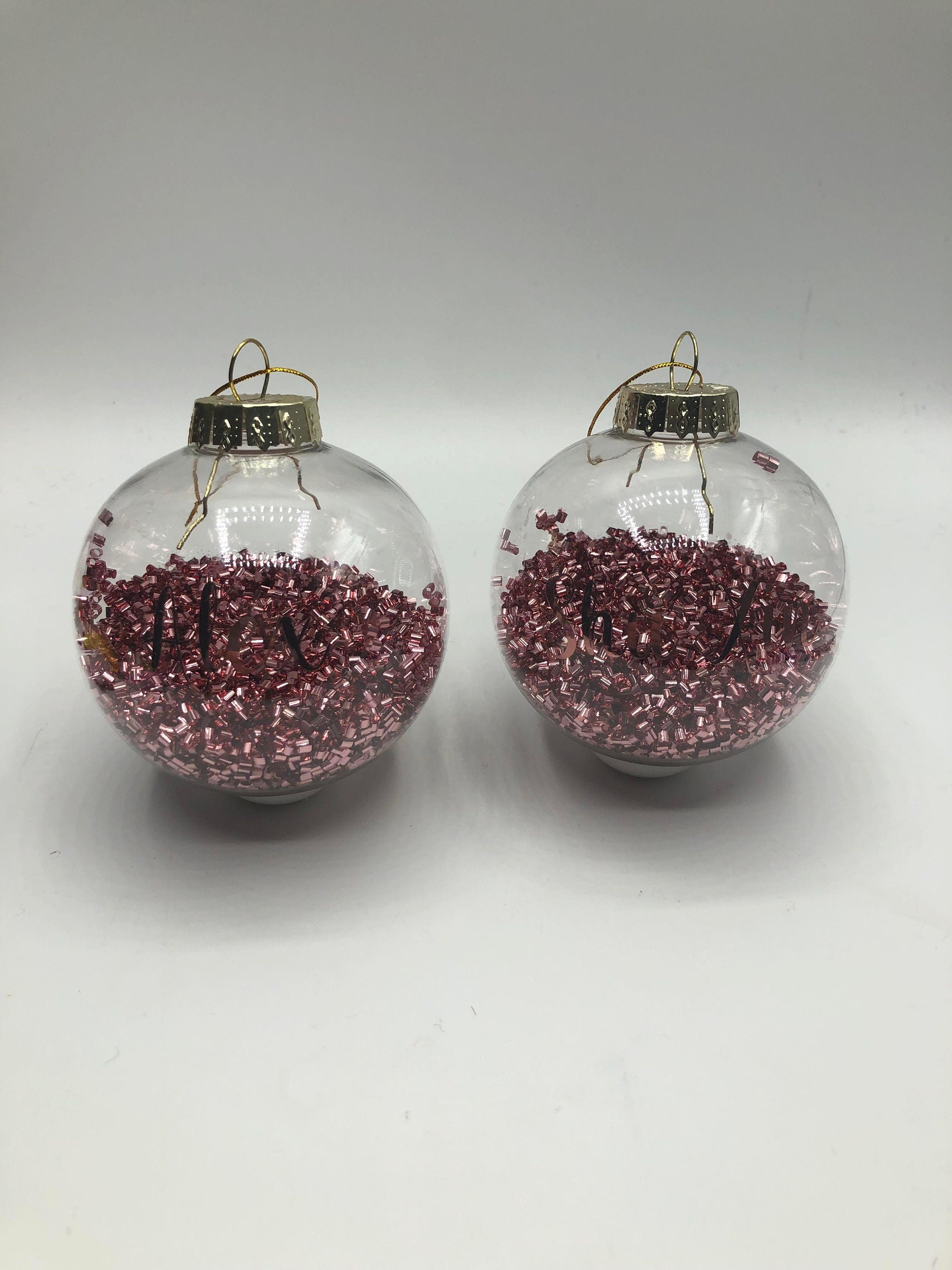 Personalised Pet Paw Bauble / Paw Print / Pet Memorial Bauble / Pet Personalised Decoration / Dog Bauble / Personalised Christmas Gift / Cat