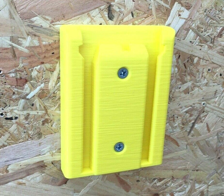 Battery Wall Mount for Hilti B22 22v or B36 36v Batteries / Undershelf Mount x1 / Hilti Battery Wall Mount / Battery Mount Storage for Hilti