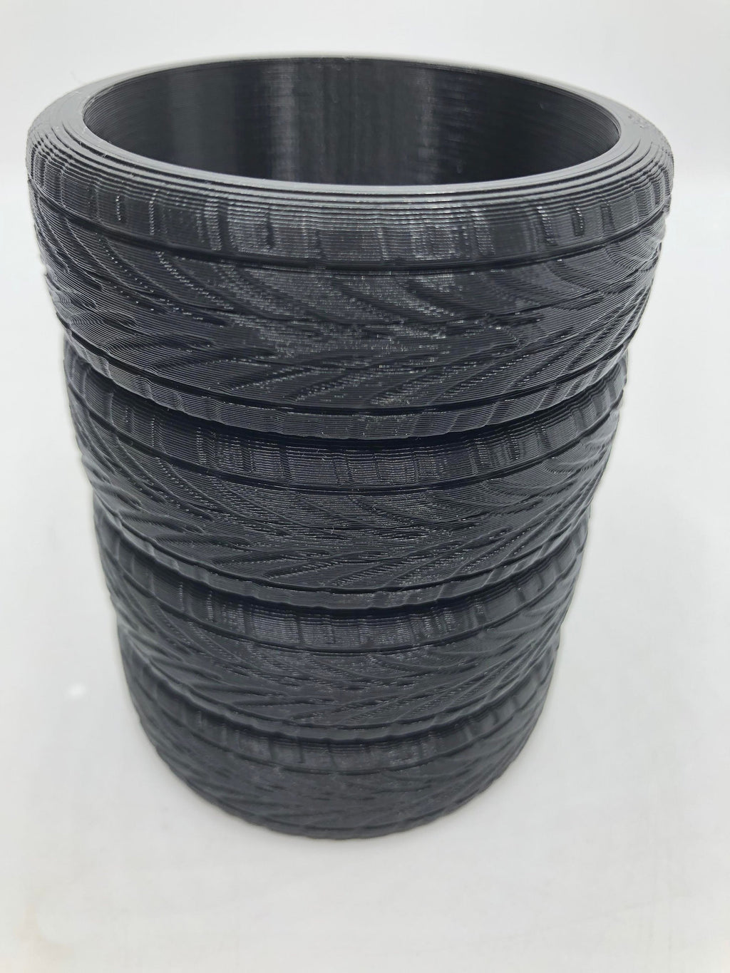 Stacked Tyres Pen Pot / Tyre Pen Holder / Mechanic Gift / Desk Tidy / Wheels Pot / Desk Organsier / Tyre Desk Tidy / Gift for Mechanics