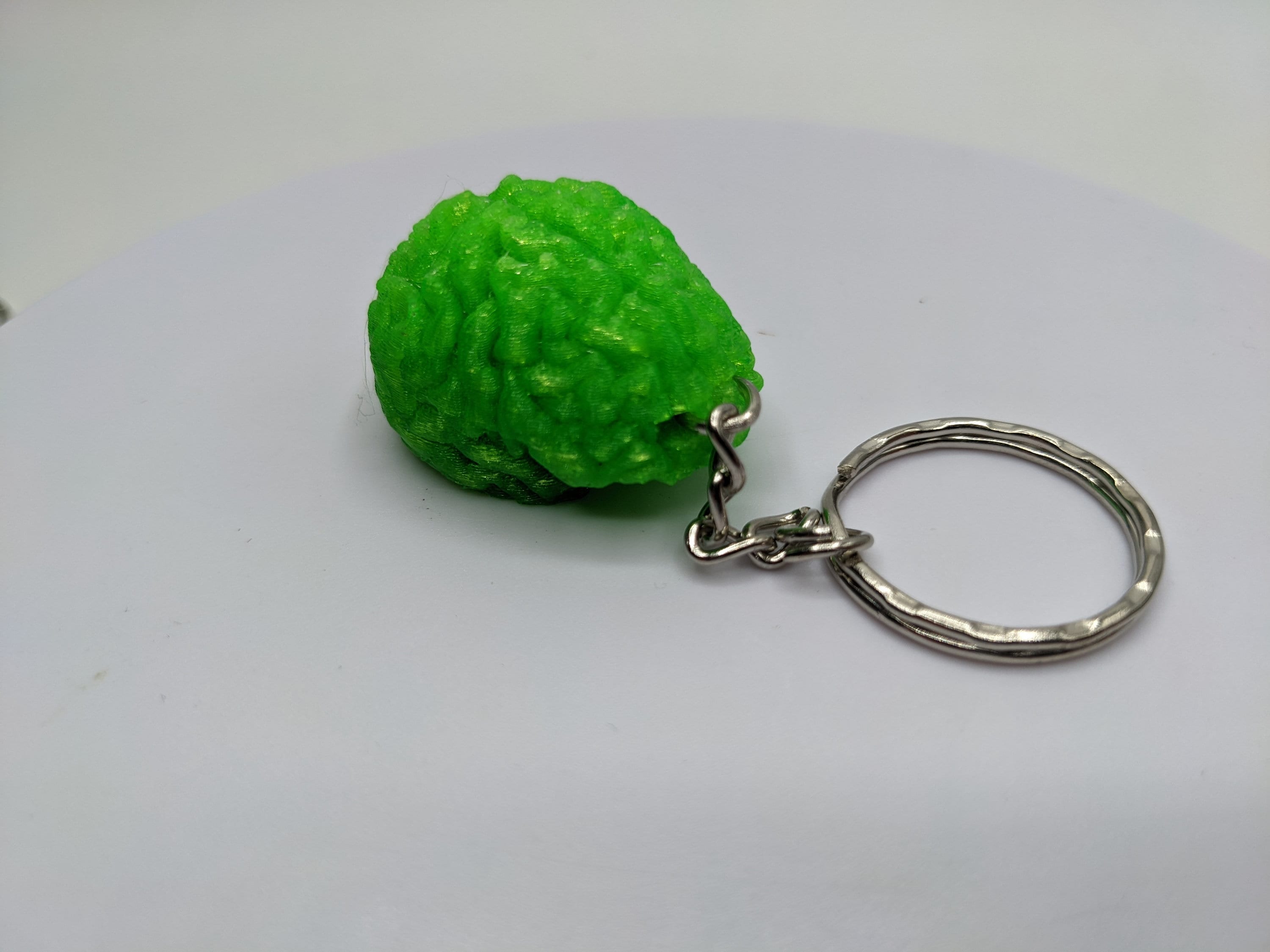 Human Brain Keyring, Brain Keychain, Brain Science Gift, Neurology Gift Keyring, Biology Student Gift, Halloween Keyring Gift, Brain Bag Tag
