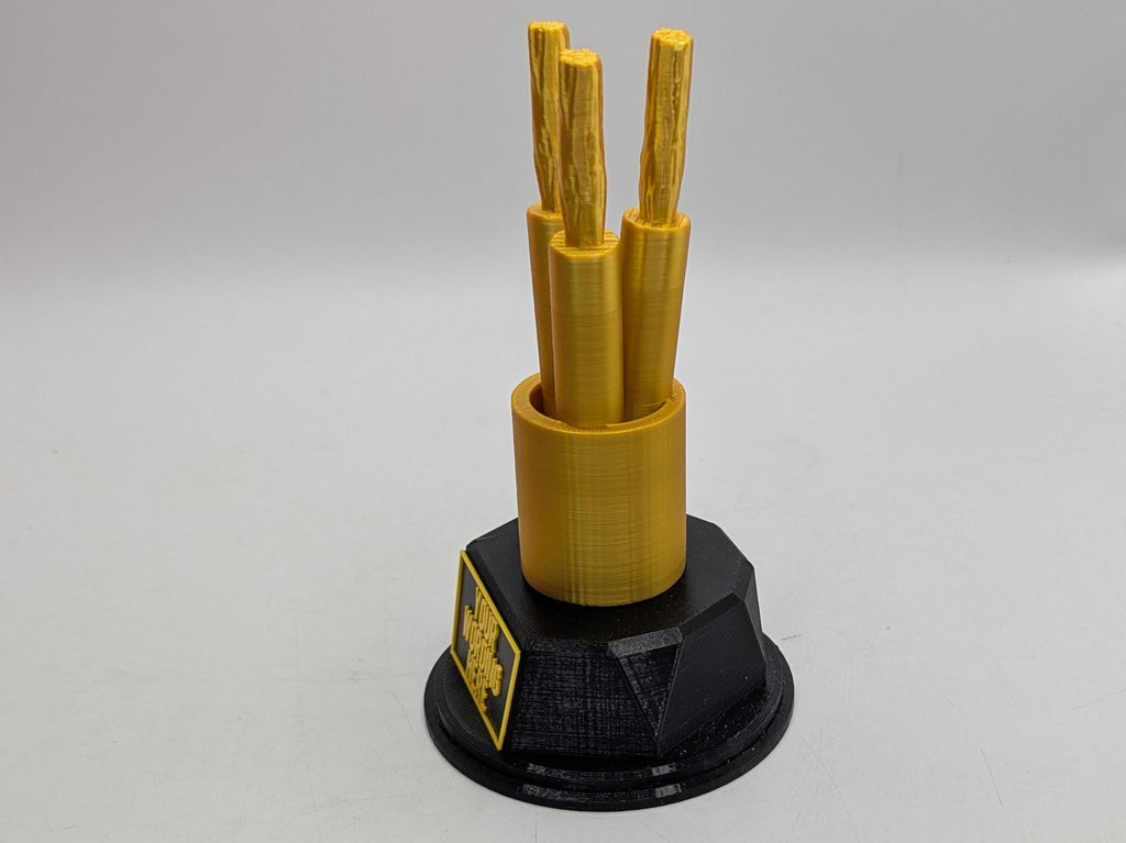 Personalised Electrician Trophy, Best Sparky Award, Best Electrician Award, Personalised Cable Trophy, New Electrician Award Gift for Sparky