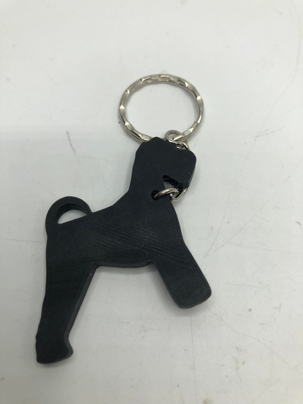 Schnauzer Dog Keyring / Schnauzer Gift Keyring / Schnauzer Bag Tag Gift / Schnauzer Dog Shaped Keyring / Schnauzer Lover Gift / Puppy Gift