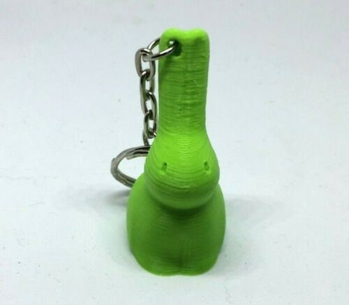 Bunny Rabbit Keyring / Rabbit Keyring / Easter Rabbit Gift / Under 5 pound / Easter Keyring / Rabbit Lover Gift / Bunny Gift / Bunny Bag Tag