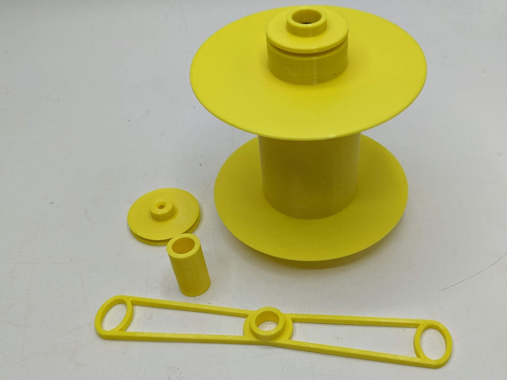 EEW 6.0 Lace Flyer Set (Qty: 1) - Bobbin, Bearings, Flyer Support & Pulley for EEW 6.0 / EEW 6.0 Accessories Set / Eew Spinning Wheel Set