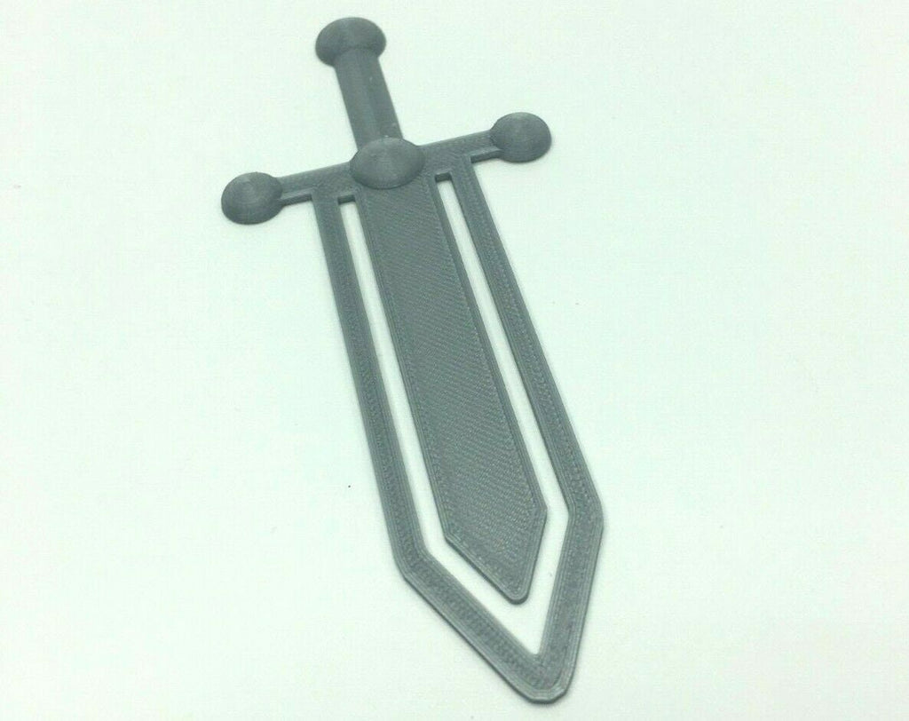 Sword Bookmark, Sword Reading Gift, Adventurer Bookmark, Gift for Bookworm, Sword Shaped Bookmark, Bookmark Stocking Filler, Under 5 Pounds
